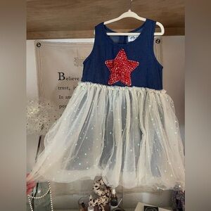 Lola + The Boys Star Blue Denim Dress